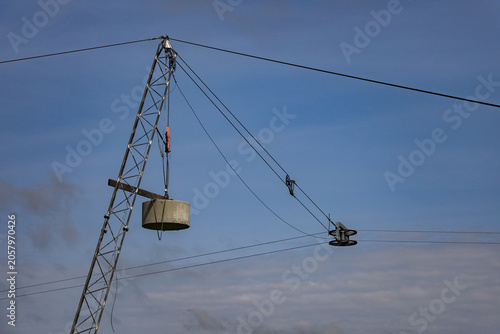 Foto Wakeboard cable park tower and cables