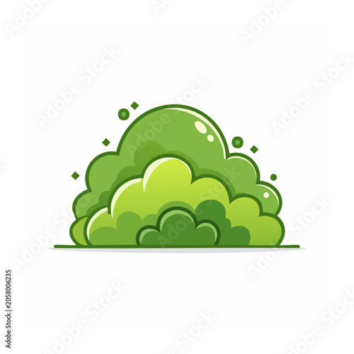 Flat design cactus in pot vector