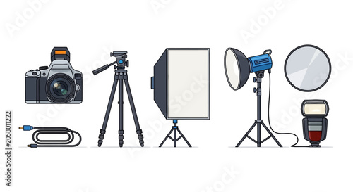 Photography equipment on display on World Photography Day around the world