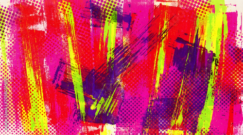 abstract graphic texture, punk risograph riso print style background, aggressive hand painted ink roller texture