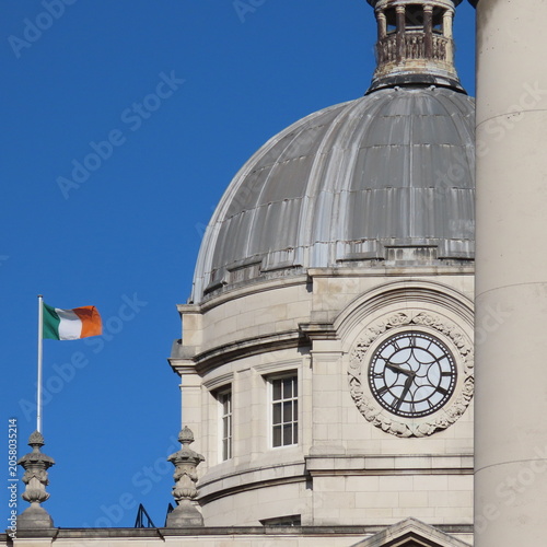 Canvas Print Clock dome