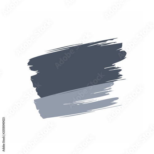 Minimalist blue and gray laptop 3D render