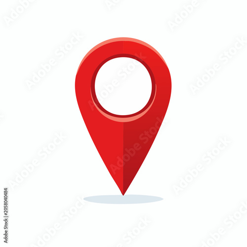 Red Map Pin Icon