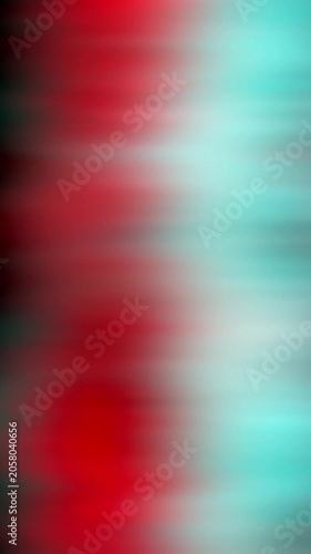 Teal Red Black Aurora Gradient Motion Background, Smooth Flowing Aurora Light Animation Seamless Loop, 4K