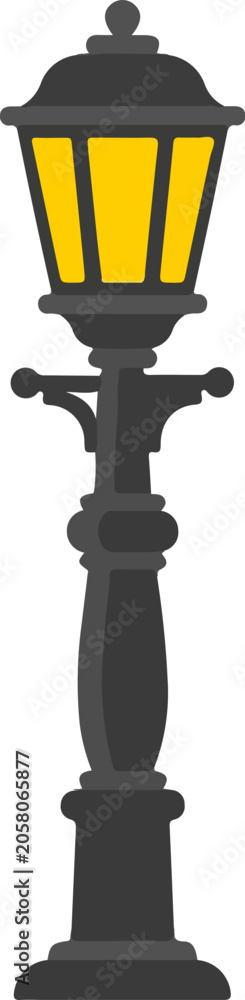 Fototapeta premium Vintage Street Lamp Post.