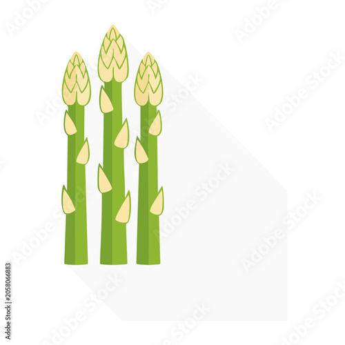 Three green and gold paperclips on transparent background