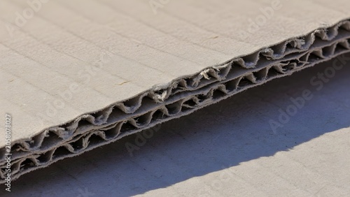 Recycled Cardboard Edge for Sustainable Ecommerce Banner