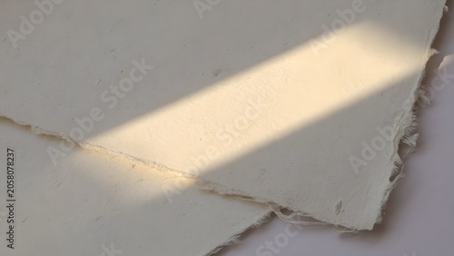 Handmade Paper Window of Light for Responsible Brand Launch