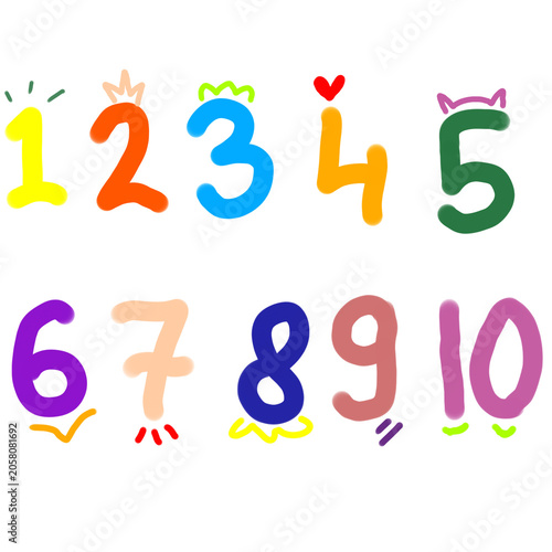 colorful numbers set