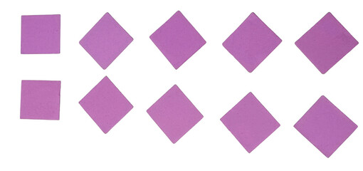 Purple diamond shapes pattern vector design