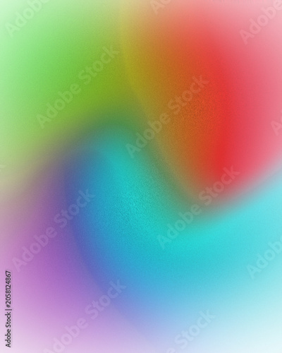 Multicolored gradient background, swirling rainbow colors, abstract blur, vibrant hues