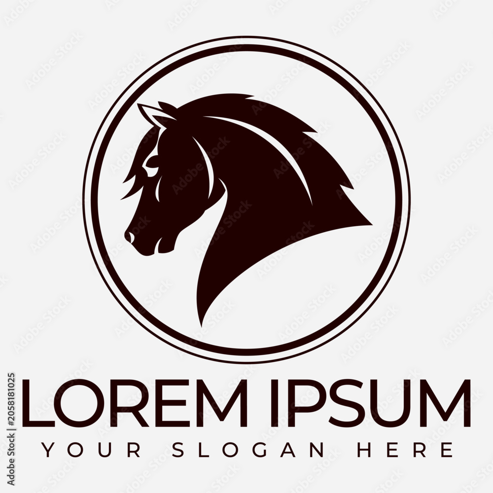 Fototapeta premium Vintage Horse Logo