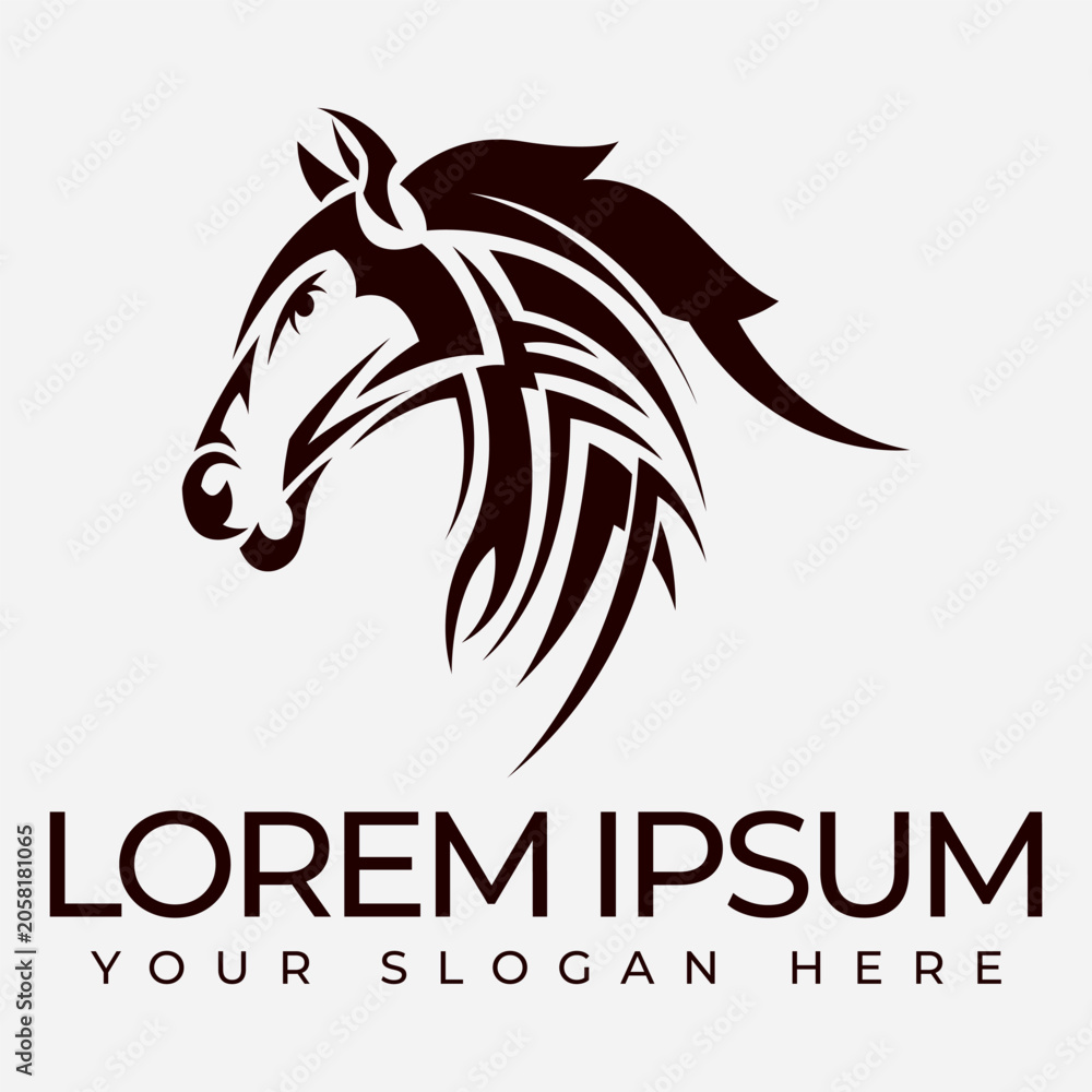 Fototapeta premium Vintage Horse Logo