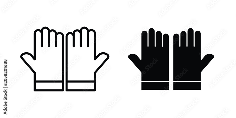 Fotografi Gloves icon