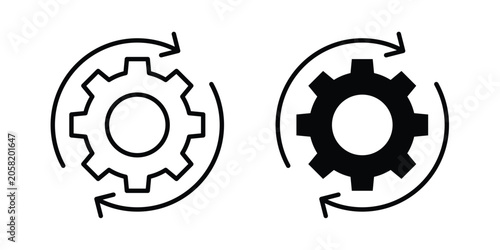 Bild auf Leinwand Function icon