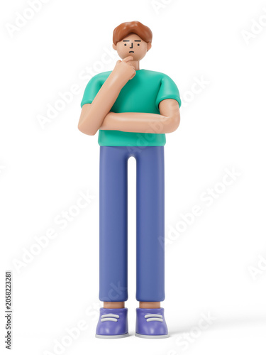 Man in deep thought