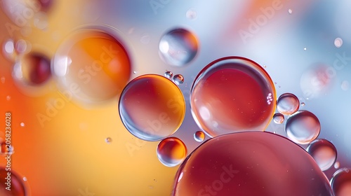 abstract background with circles