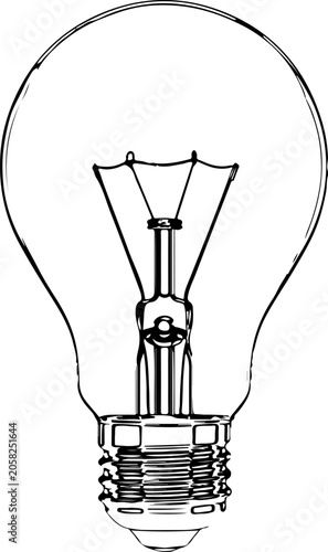 Light bulb sketch