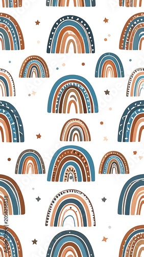Boho rainbow pattern (2)