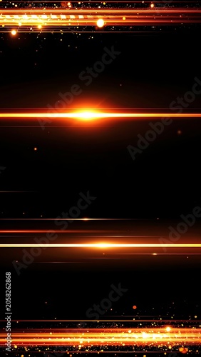 Luminous Streaks Glow