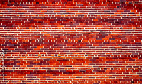 Foto Pattern wall shows detailed brick texture