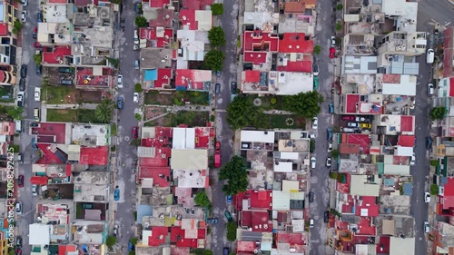 Overhead view of Ecatepec in the Greater Mexico City area