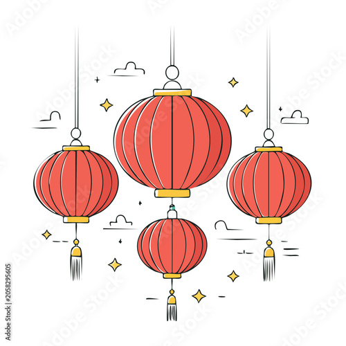 Red heart vector pattern isolated