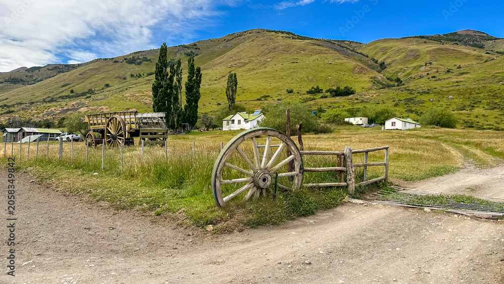 Fototapeta premium Hidden Patagonia: Exploring Argentina’s Untouched Wilderness Beyond the Tourist Trails