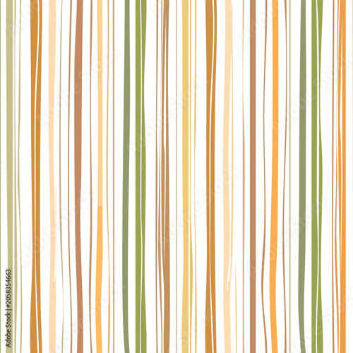 Vertical brush stroke seamless pattern in earthy tones