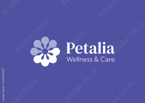 Flower Petal Floral Logo