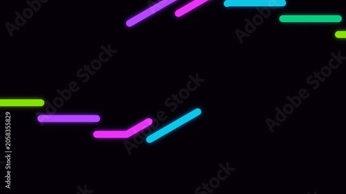 Splendid and beautiful groovy vaporwave symmetrical stripes grid loop. Perfect as an eye-catching, looping video intro overlay, transition panel, stream bumper, or backdrop for retro-futuristic