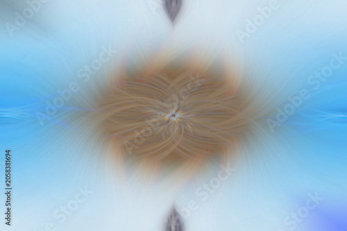 Abstract background with radial, radiating, converging lines. Blur background texture of fractal design