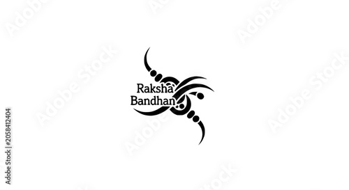 Canvastavla Minimalist Raksha Bandhan Festival Logo Design