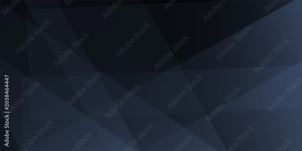 Obraz premium Modern black dark blue white abstract background. Minimal. Color gradient. Web banner. Geometric shape. 3d effect. Lines stripes triangles. Design. Futuristic. Metal metallic effect. Luxury. Simple.