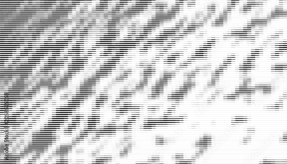 Fototapeta premium Black and white abstract halftone pattern with smooth transition effect. Fade and disappear pattern for sporty design element. Editable graphic resource. Vector Format Illustration. EPS10 