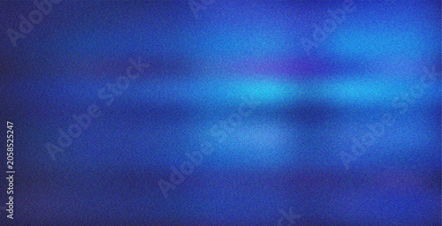 Fotografi Deep enigmatic blue abstract featuring multiple diffused light blurs and consist