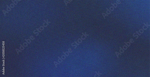 Billede på lærred Deep enigmatic blue abstract surface featuring a faint glowing light offering a
