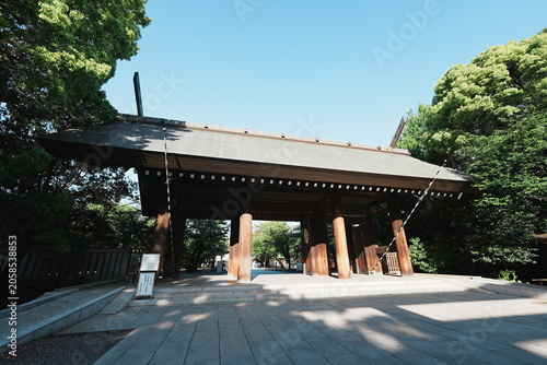 Tableau sur toile 靖国神社の神門