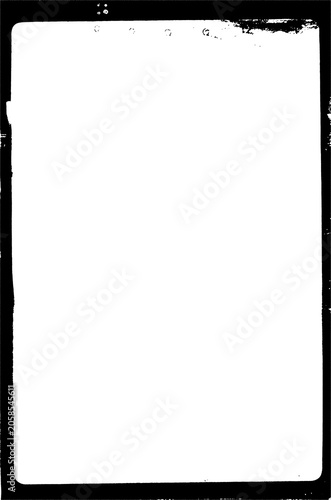 Vintage grunge frame element