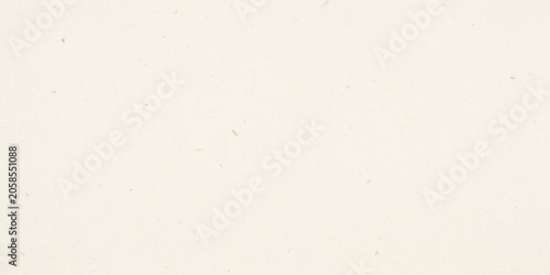 Bright ivory recycled paper texture with scattered natural fibers for clean eco branding and minimal stationery background