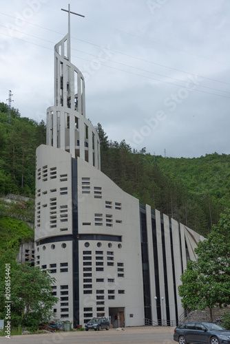 The Church of St John in Podmilačje near Jajce, Bosnia and Herzegovina