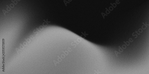 Fotografie A digital abstract black and gray background with a futuristic minimalist style