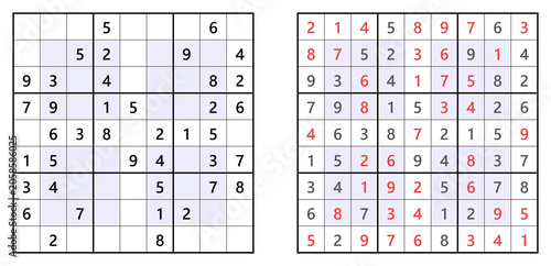 Foto Light hyper sudoku with satisfying logical flow, no advanced techniques needed,