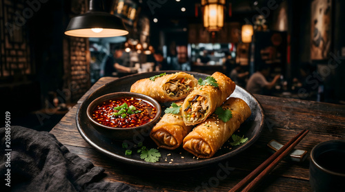 Sri Lankan Chinese Roll Restaurant Style – Crispy Bakery Snack