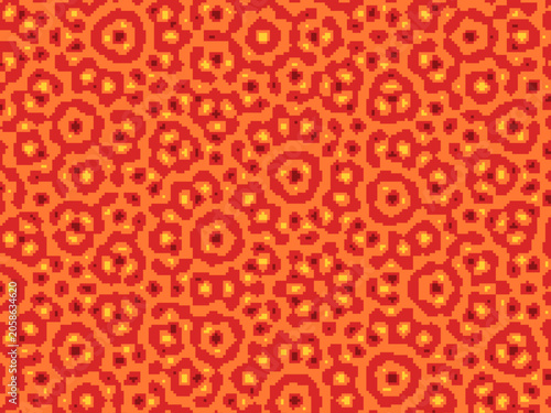 Quadro su tela 5-Fold Symmetric Quasicrystal Vector Background Pattern