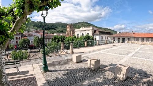 Castle Square in Torre de Moncorvo, Douro sub-region, northern region, Bragança District, Portugal