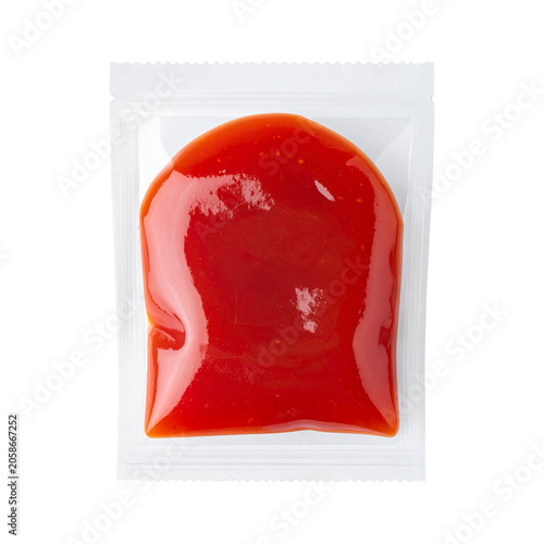 Mini ketchup sachet