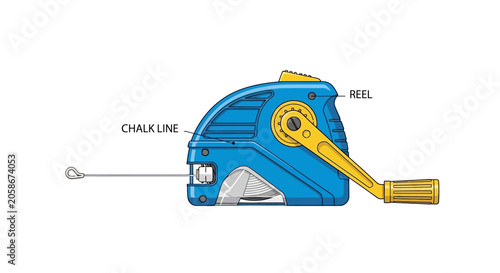 Принти на полотні Tape measure tool for construction work.