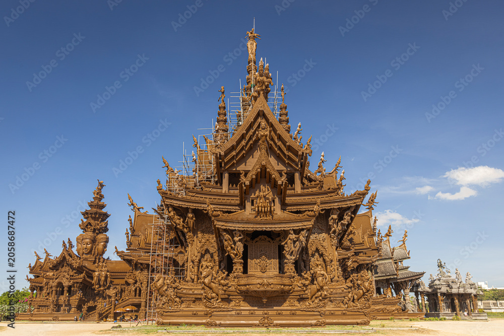 Fototapeta premium The Sanctuary of Truth @ Pattaya, Thailand