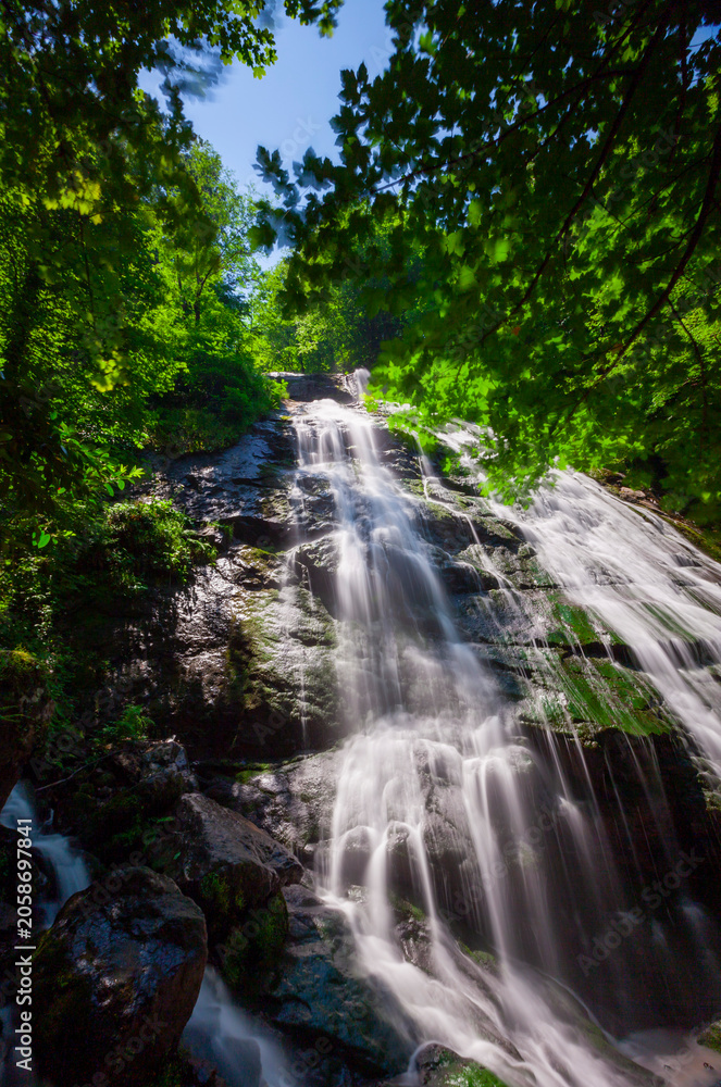 Obraz premium Güzeldere Waterfall and Nature Park